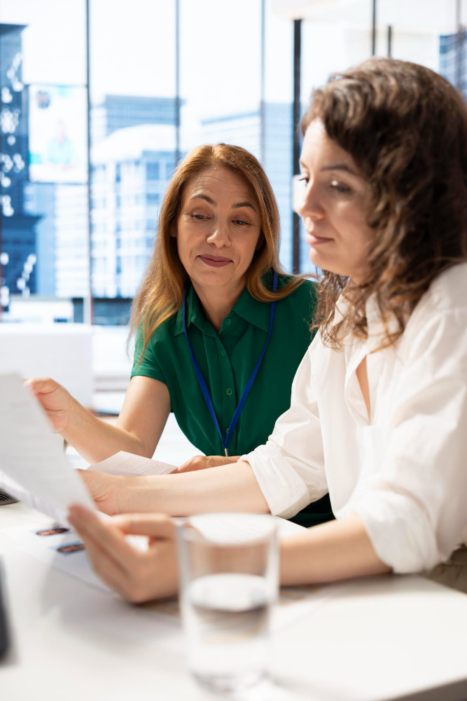 Happy candidate ready for work